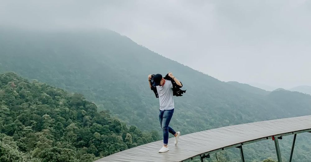 Dạo bước trên Cầu Mây Tam Đảo